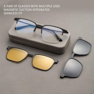China Magnetic Pure Titanium Aluminum Optical Frame Universal Set Frame wholesale