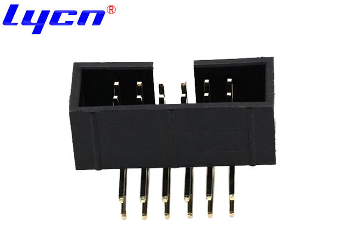 PCB Wire To Board Box Header Connector 2.54mm Pitch Data Communication 10 - 100P