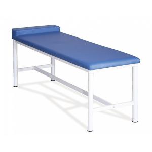 China Power Coated Steel Frame Hospital Steel Medical Exam Bed Table wholesale