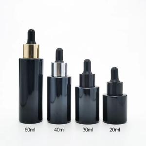 China 60ml Cosmetic Empty Glass Essential Oil Bottle 20ml 30ml 40ml Offset Printing wholesale