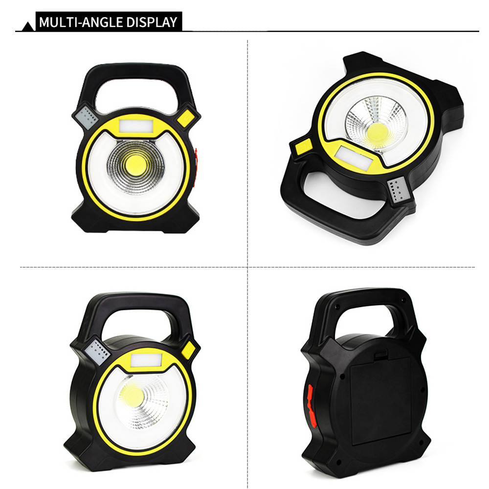 Portable Lantern Camping Light USB+Solar Charging Flashlight Camping Tent Light Outdoor Portable Hanging Lamp Solar Led
