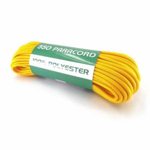 China Polyester 100 Foot Nylon Rope 7 Strands 550lbs Tent Guy Ropes wholesale