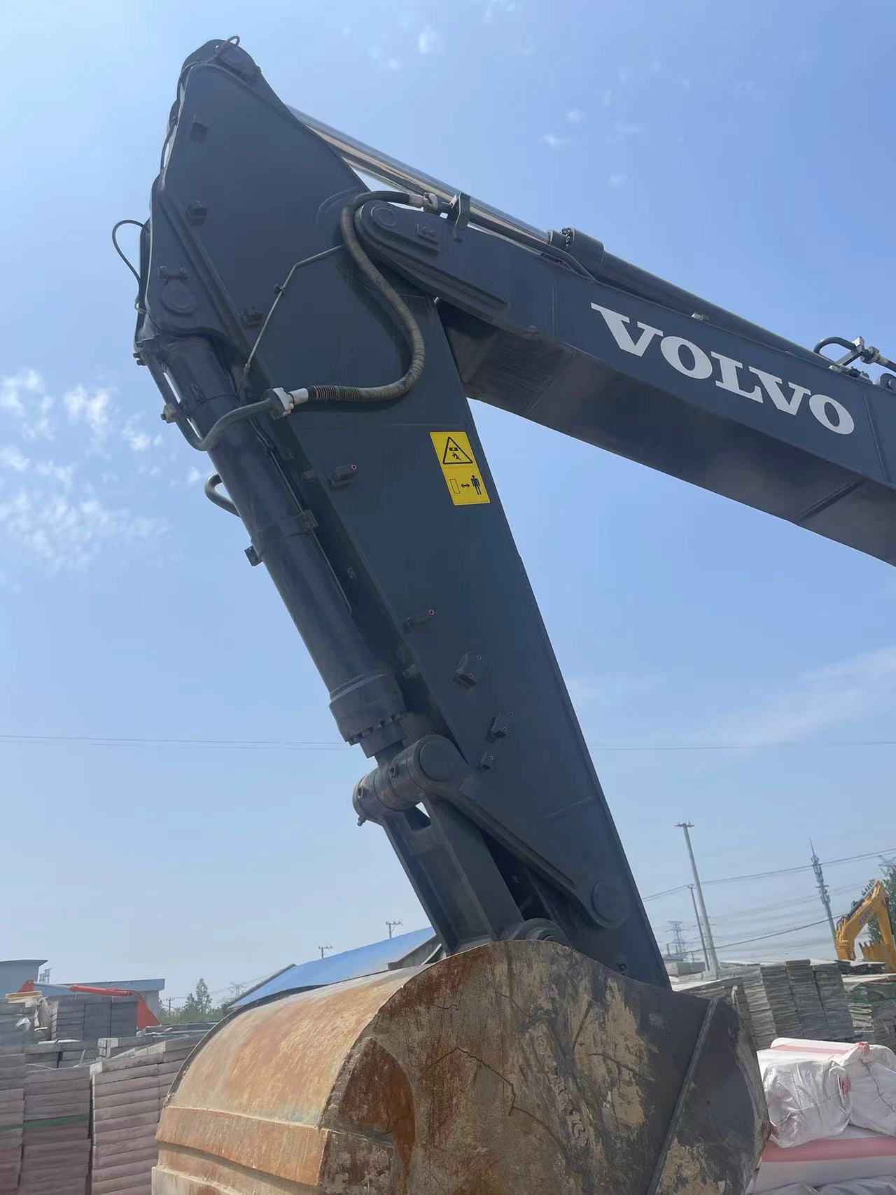 48 Ton Huge Digging Machine Used Volvo 480 Second Hand Big Power Excavator