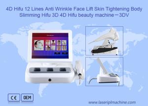 China Body Shaping 2000W 220V Skin Tightening 3D HIFU Machine wholesale