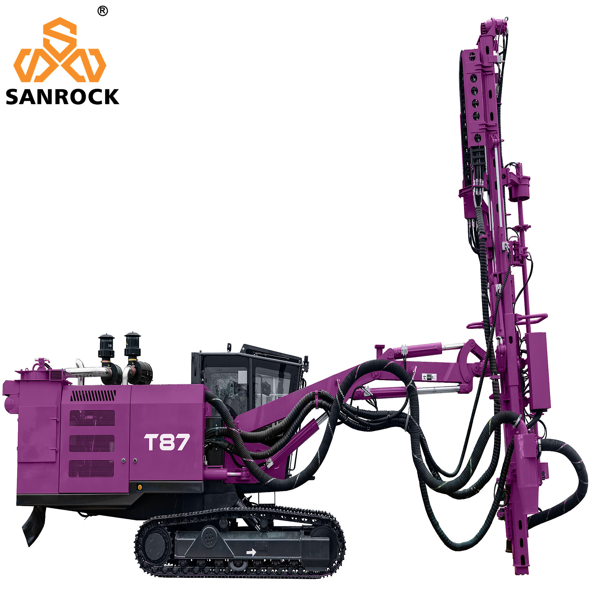 Mining Top Hammer Crawler Drilling Rig Hydraulic Borehole Drilling Equipment