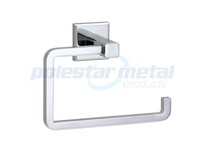 Rustic Bathroom Hardware Stainless Steel Polished Chrome 24 Inch Towel Bar