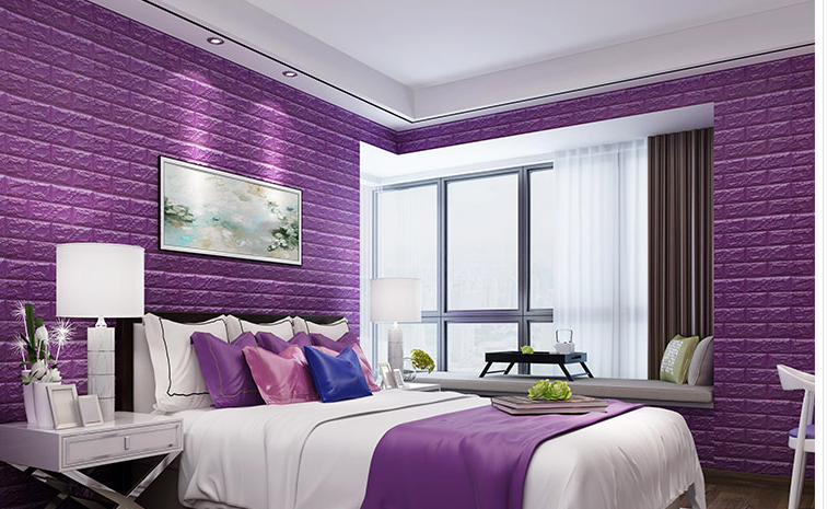 DIY Self Adhesive EVA Foam Wallpapers 3D Brick Wall Stickers for Modern Living Room Decor and Waterproof TV Background
