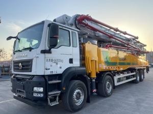 China XCMG 62 Meters Concrete Pump Truck Sitrak Pump Trucks 2025 wholesale