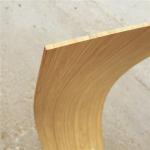 Single Ply Flat Grain Bamboo Plywood 4x8 Laminated Timber Panel