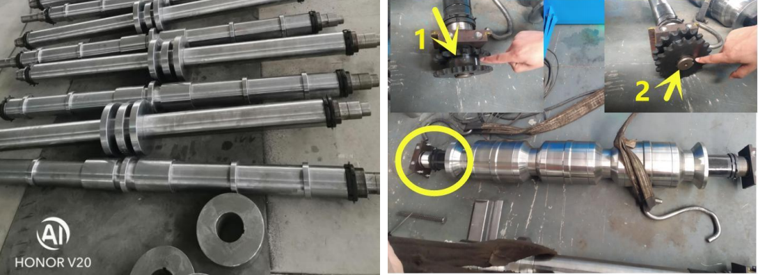 shaft processing