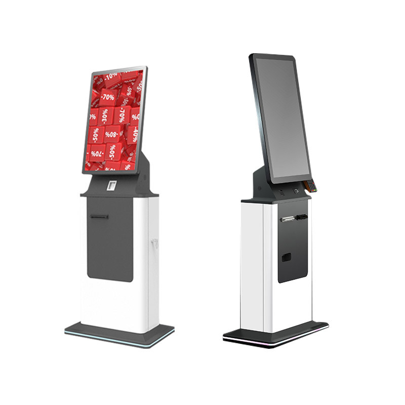 Retail Restaurant and Hospital Self Payment Kiosk Queue Management System with Thermal Paper Material
