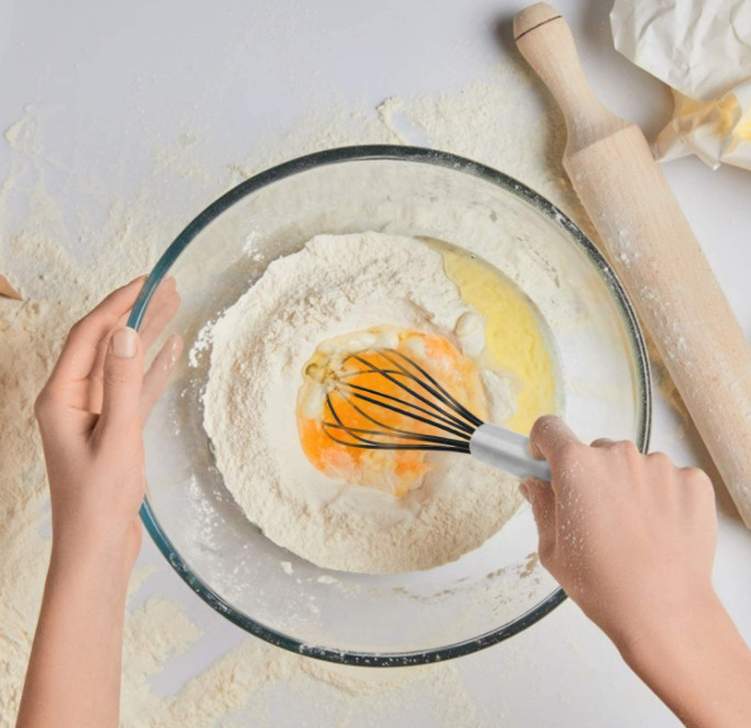 Nonscratching Kitchen Utensils Whisk Multifunction Plasticfree