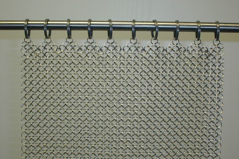 Fire Guard Screens Metal Mesh Curtains 0.53 x 3.81 mm