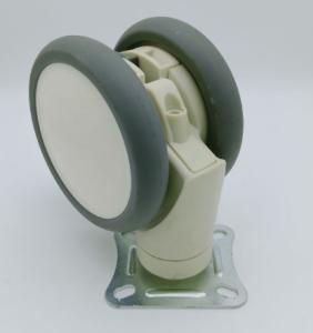China TPR medical twin wheel caster 5 inch wholesale