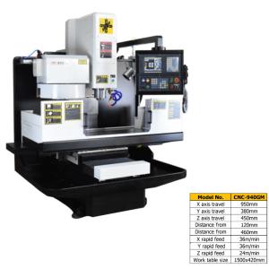 China Z Axis Travel 450mm 3 Axis CNC Machining Center wholesale
