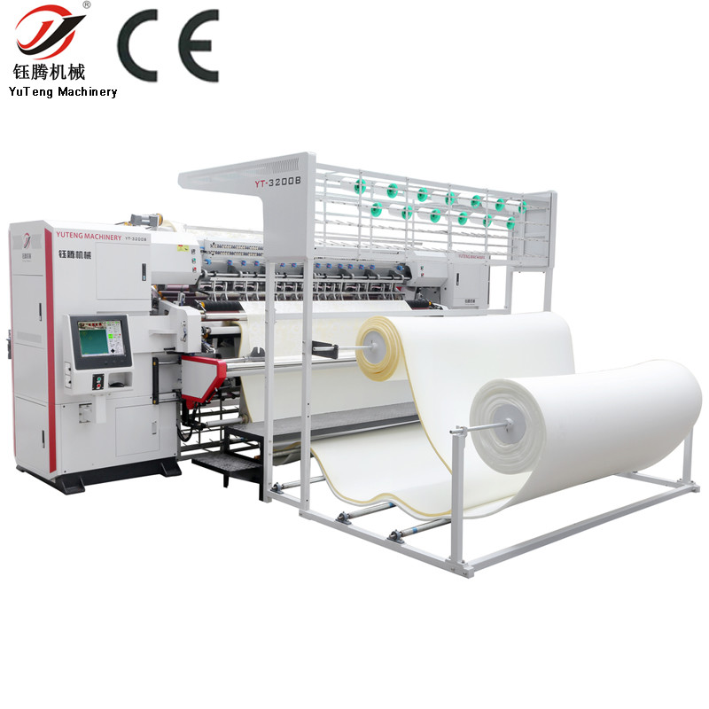 Factory High Quality Automatic Computerized Mattress Shuttleless Multi Needle Sewing Quilting Machine