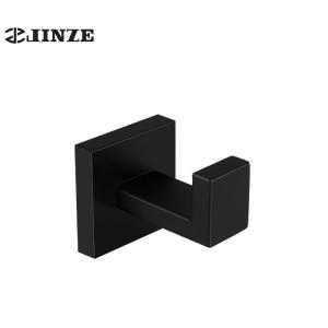 China Polished Bathroom Hardware Accessories Single Robe Hook wholesale