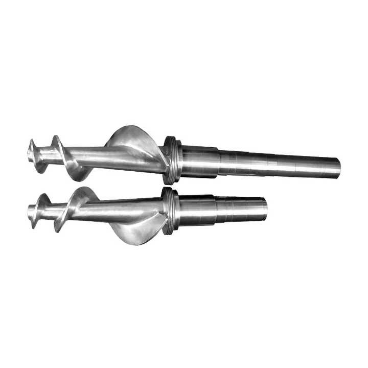 Rubber Extruder Screw / OEM Screw & Barrel For Cold Feed Extrusion Hot Feed Extrusion.
