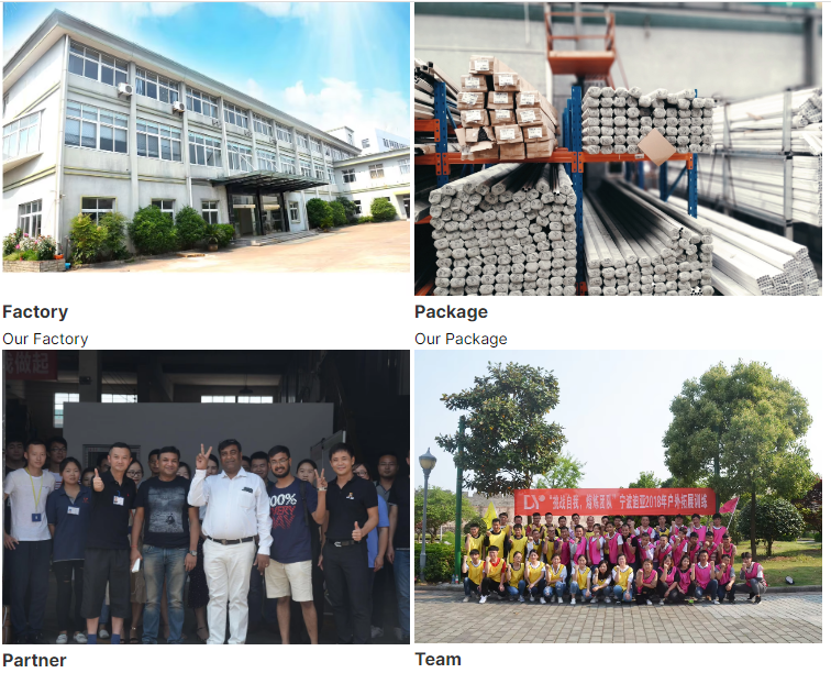 Hot-Sale DY28-04A Single Side Aluminum Pipe Aluminum structural pipe