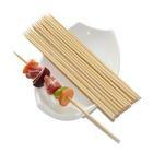 Anti Corrosive Disposable Bamboo Skewer Sticks For Barbecue Street Food