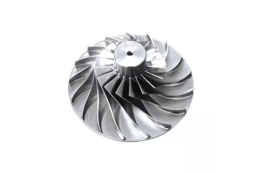 Customized Aluminum Impeller Anodized Die Parts Precision CNC Parts