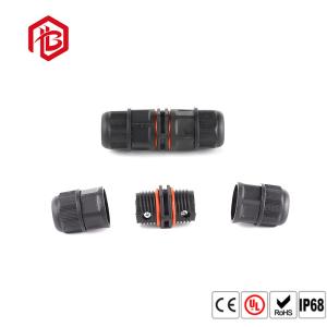 China Screw Locking 2 Pin L Type Underground Cable Connector wholesale