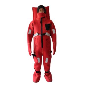 China Various Size Immersion Survival Suit 142N Buoyancy MED Certification wholesale