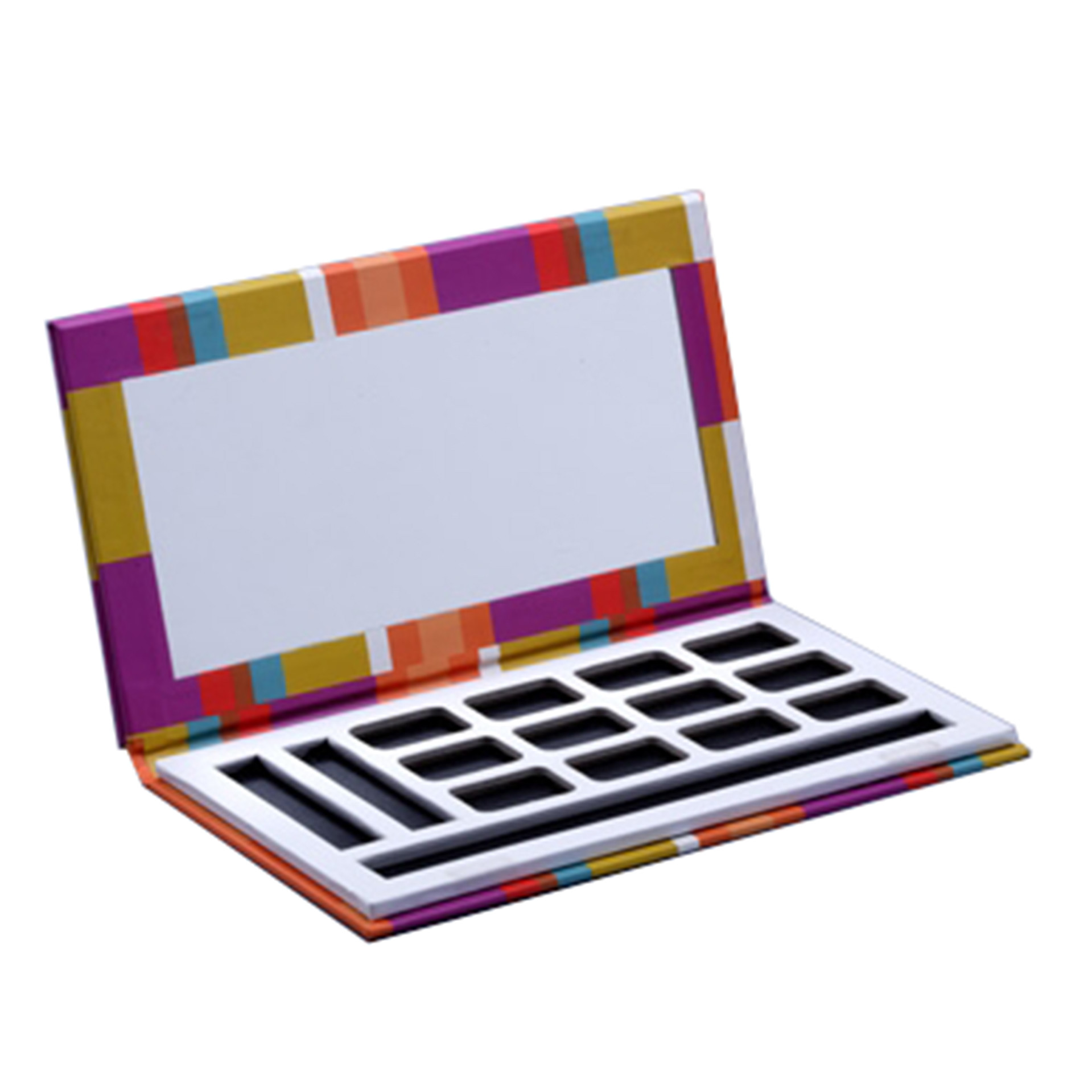 Two Piece Cosmetic Gift Box Packaging with PVC window