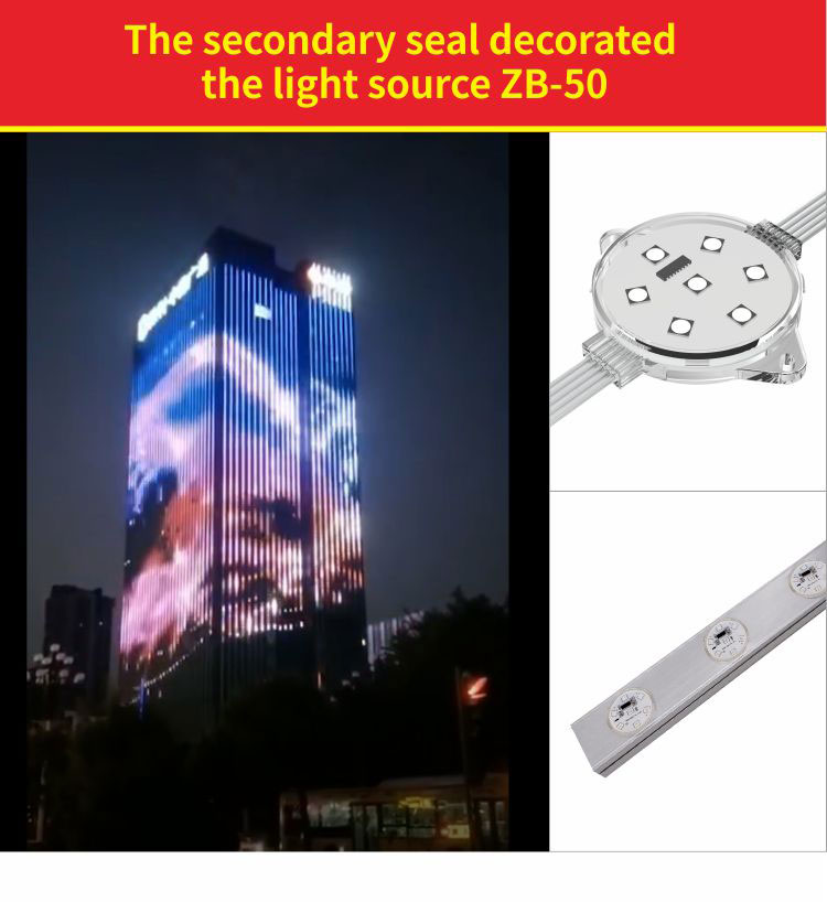 30mm rgb led pixels module led pixel point light use for swimming pool project