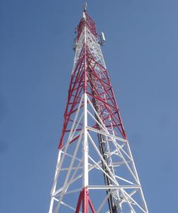 China 4 legs Microwave 5G Communication Angle Steel Tower wholesale