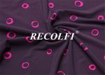 Poly Spandex Activewear Knit Fabric Sustainable Sun Protect Cool Wicking