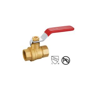 China MB factory Threaded brass ball valve industrial water ball valve high quality Forged Two-Piece Body wholesale