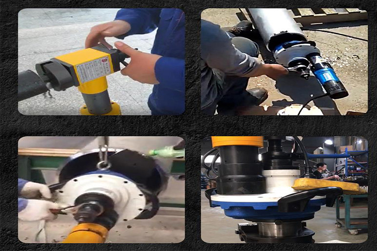 Multifunction Handheld Chamfering Machine Electric Stainless Steel Beveling