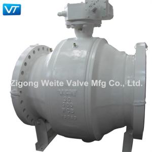 China Cast Steel Trunnion Mounted Ball Valve 30 Inch wholesale