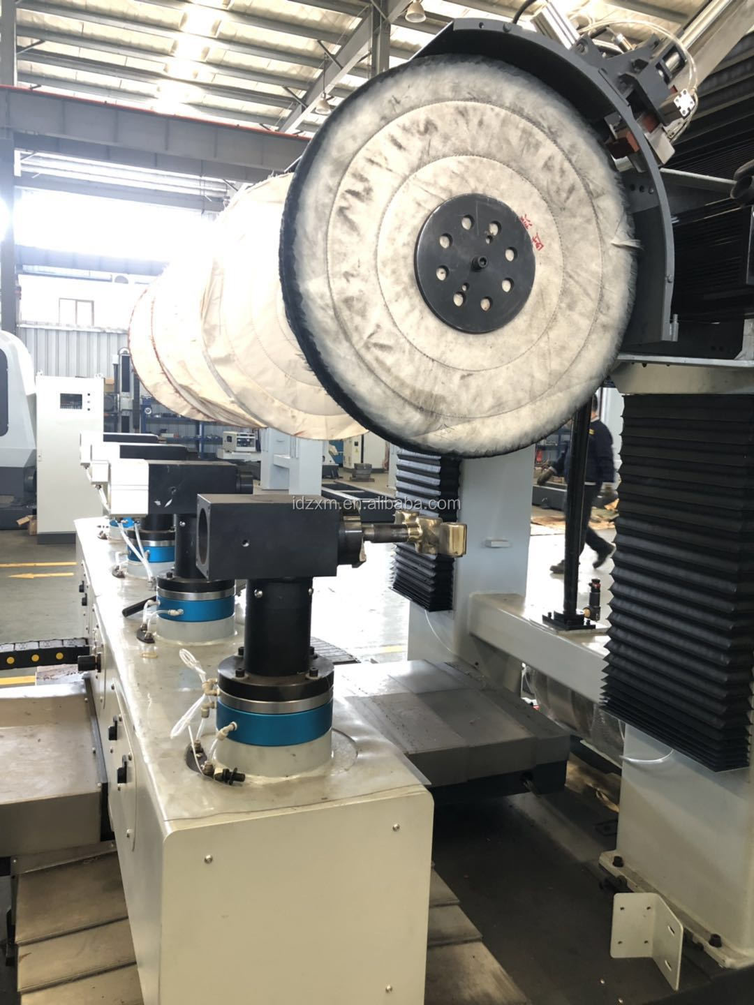 Door Handles Faucet CNC Polishing Machine With Multiple Stations' Simultaneous Operations