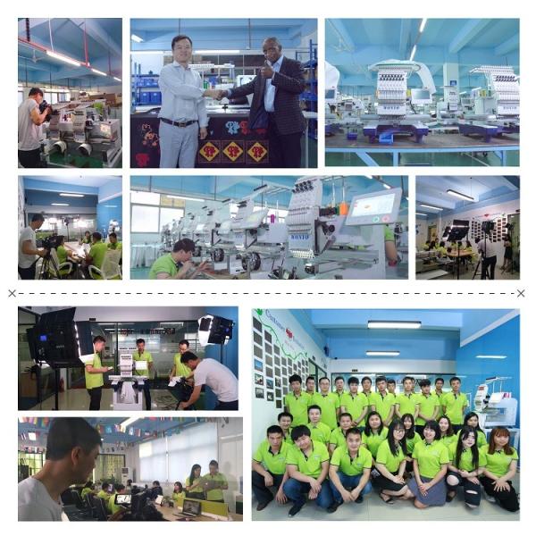 Single Head Automatique Embroidery Machine a Broderie Machine Logo/Hat/Shirts Embroider