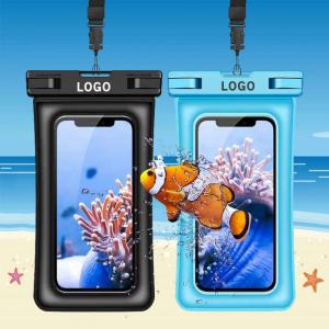 China Colorful Waterproof Cell Phone Pouch Waterproof Phone Case Bag Universal PVC TPU wholesale