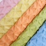 Breathable 57 inch Jacquard Woven Fabric 150-280gsm Bubble Knit Fabric