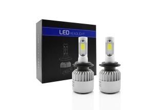 China 36W 4000lm Aluminum COB LED Headlight Bulbs / Auto LED Lighting wholesale