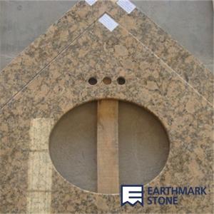 China Giallo Fiorito Granite Vanity Top wholesale
