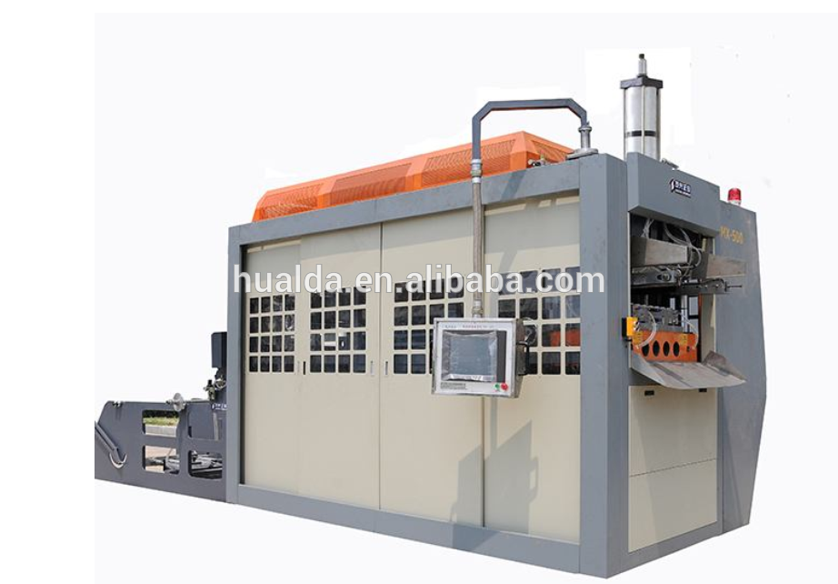 Water juice beverage plastic glass bowl cup forming machine with low price