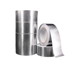 China HVAC Fireproof Aluminium Foil Waterproof Tape Fiberglass Thermal Insulation Tape wholesale