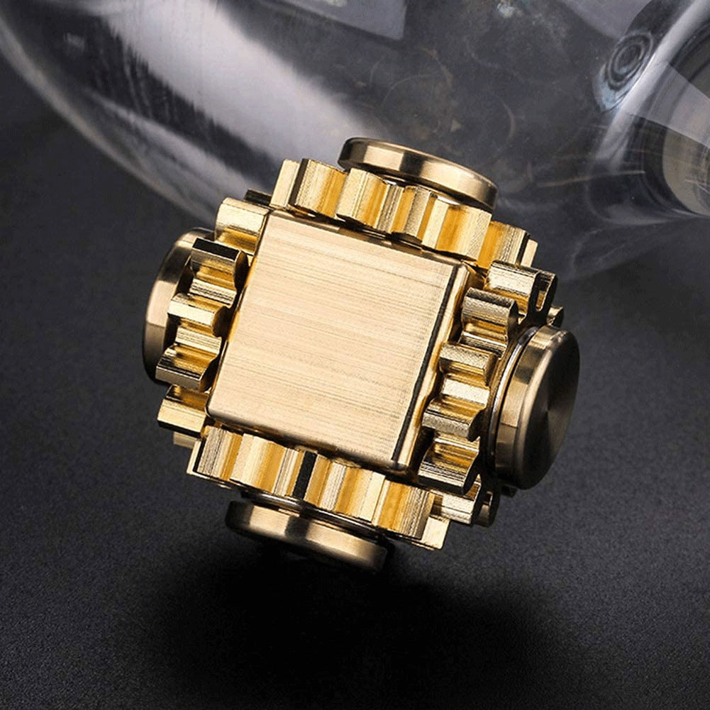 Gear Linkage Metal Hand Spinner for Adults Pressure Relief and Improved Concentration