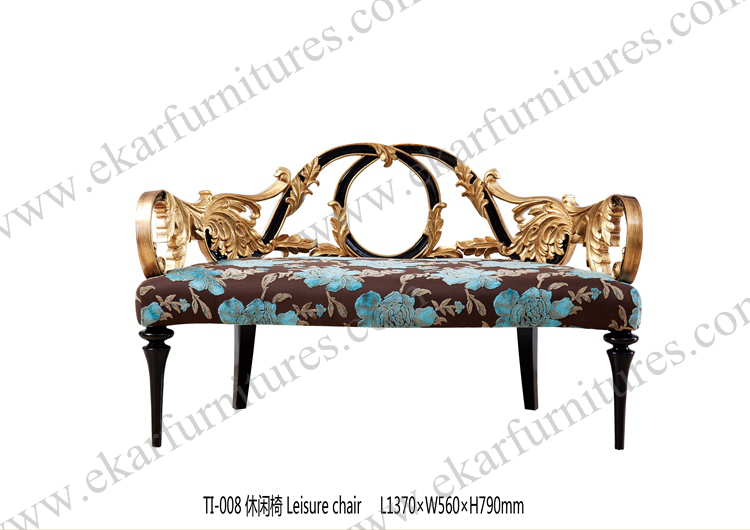 Vintage furniture online classic italian chaise lounge TI-009