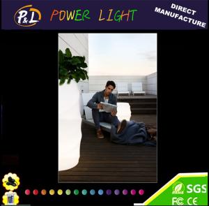 China Decorative Lighting Vase Plastic LED Flower Vase wholesale