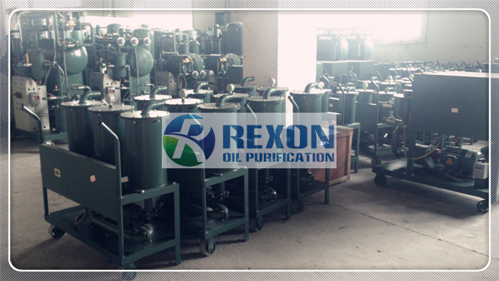 Blue Rexon Hydraulic Oil Purification Machine / Filtration Unit With 6000 L / H Capacity