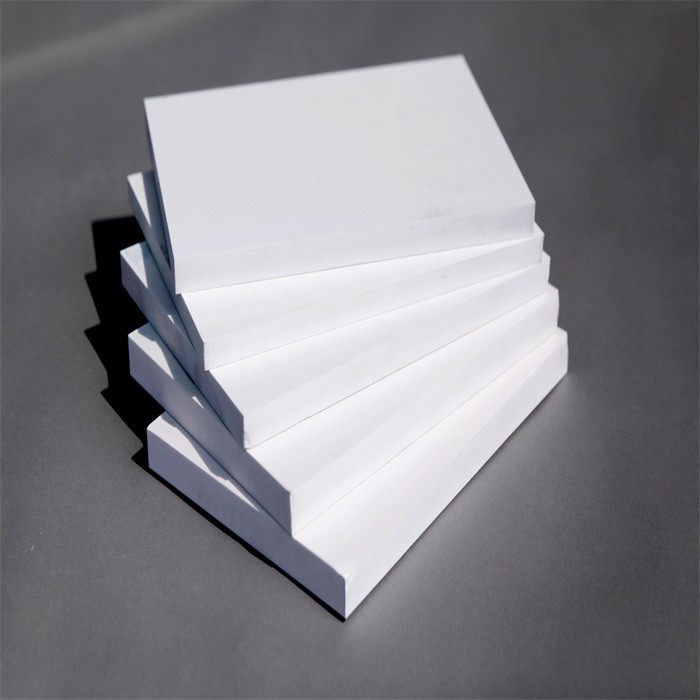 3mm 4mm Thickness White Colored PVC Foam Sheet Corrosion Resistance For Furniture