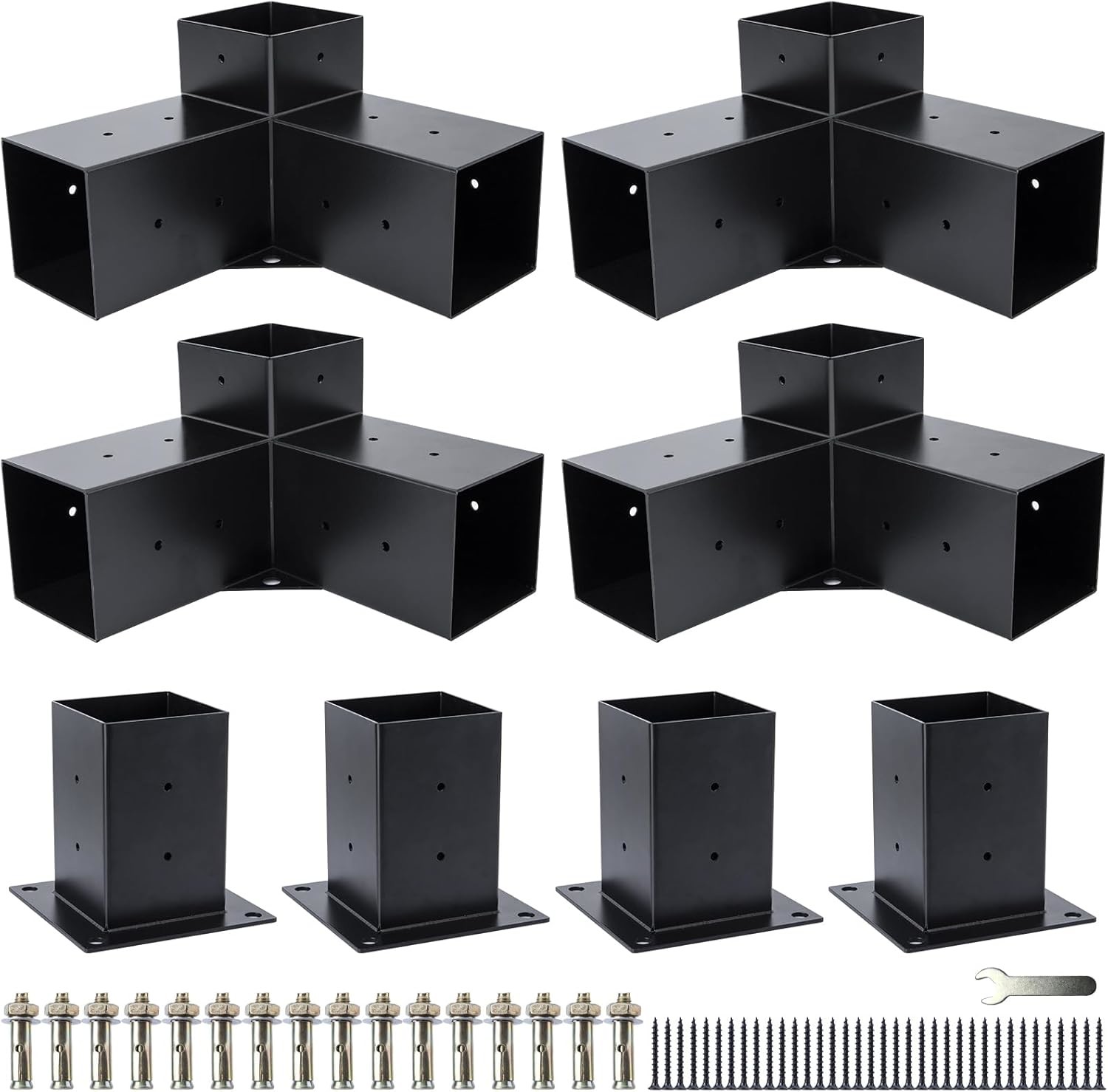 Strong and Durable Steel Pergola Bracket with Weather Resistant Coating