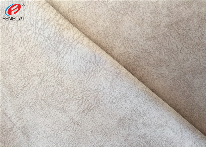 Short Plush Sofa Velvet Material For Upholstery 100 % Polyester Printed Fabric
