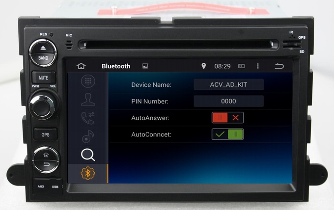 Ouchuangbo Car Multimedia Stereo 3G Wifi BT Touch Screen DVD System Android 4.4 for Ford Edge /Fusion /Focus OCB-7014D